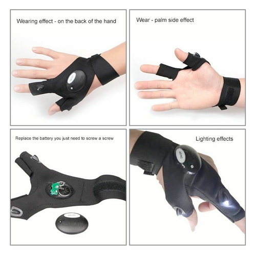 Flash Light LED Gloves Multipurpose - Image 6