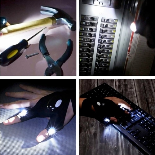 Flash Light LED Gloves Multipurpose - Image 3