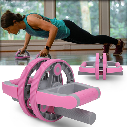Multifunctional Abdominal Wheel Pull Strap Gym Fitness Training Set - Image 2