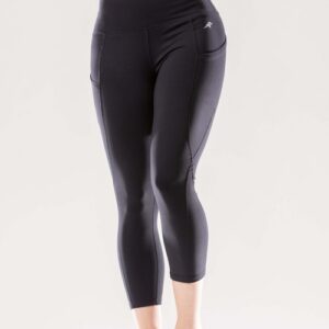 Jolie High-Waisted Capri Leggings with Hip Pockets