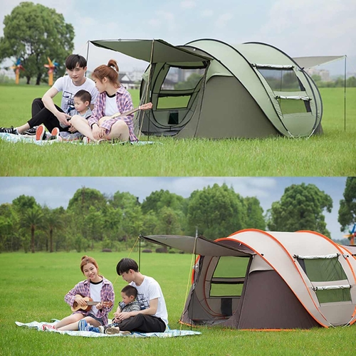 Large Capacity 4 to 5 Persons Automatic Pop Up Camping Tent - Image 2